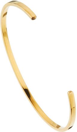 Lily & Roo Gold Thin Engraved Bangle