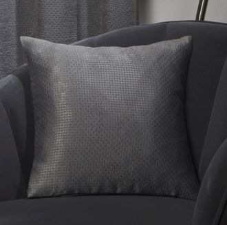 Emma Barclay Ambiance - Cushion Cover in Charcoal Grey - Emma Barclay | TJ Hughes