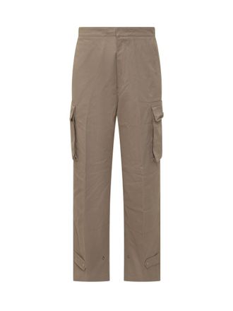 Ami Beige Relaxed Cargos Pants