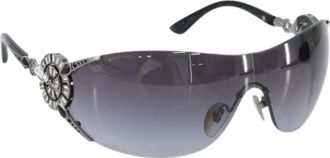 Bulgari Pre-owned Accessories, female, Black, Size: ONE SIZE Pre-owned Vintage Sunglasses