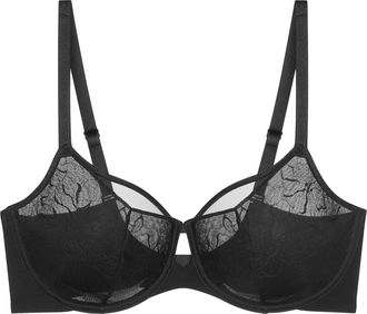 Triumph Minimizer-BH TRIUMPH Comfort Contour, Damen, Gr. 70, Cup C, schwarz, Microtouch, Obermaterial: 65% Polyamid, 35% Elasthan, BHs Minimizer-BH, verkleine