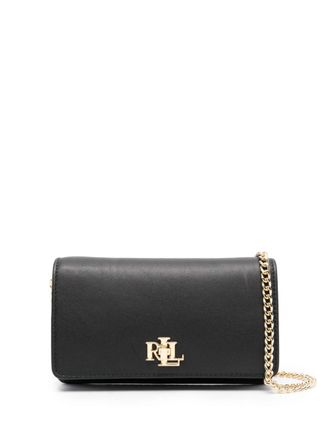 Lauren Ralph Lauren Borsa a tracolla con logo - Nero
