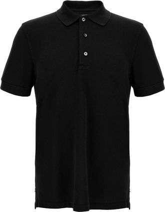 Tom Ford Heren, Tops, Zwart, Maat: XL Piqué