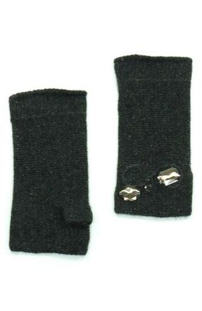 Portolano Cashmere Blend Arm Warmers in Charcoal at Nordstrom Rack