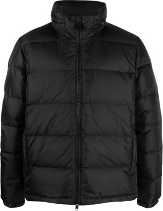 Aspesi Nylon Down Jacket - Heren - Winterjassen - Zwart - S - Nylon - Jassen