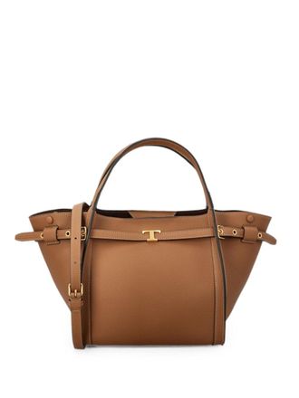 Tod's Tods T Tijdloze kleine leren draagtas