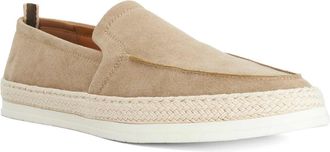 Dune London Mens Fitzgerald - Slip On Esapdrilles - Beige - Size UK 10
