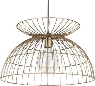 Beliani Beliani - Modern Ceiling Light Pendant Lamp Metal Shade Iron Brass Mahanadi