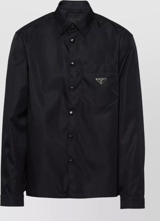 Prada recycled nylon relaxed-fit shirt