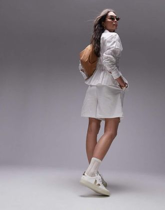 Veja Campo - Sneakers bianche/metallizzate-Bianco