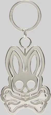 Psycho Bunny Spinning Bunny Keychain 920 SILVER / O/S