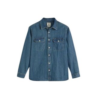 Levi's Denim Jassen - Heren - Spijkeroverhemden - Blauw - M - Denim - Overhemden