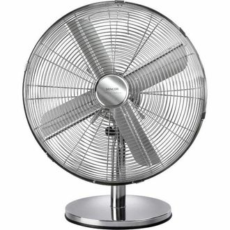 Sencor Sfe 4040sl Ventilador De Escritorio Cromado 40 Cm