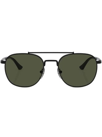Persol Occhiali da sole tondi - Nero