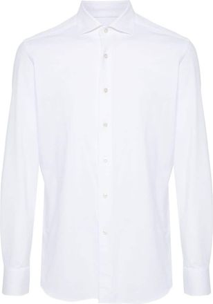 Glanshirt technical fabric shirt - men - Spandex/Elastane/Polyamide - 42 - White