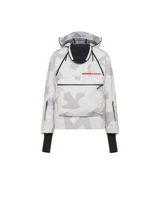 Prada Printed technical fabric snowboard jacket