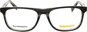 Timberland TB50022 Rectangular Acetate Eyeglasses - Brown
