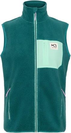 Kari Traa Rothe Vest Fleecegilet f&uuml;r Damen | t&uuml;rkis/blau