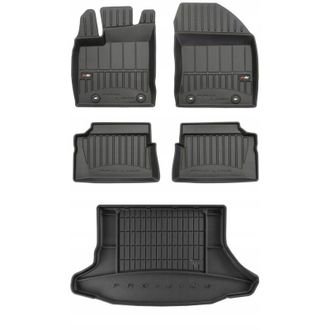 OEM Alfombrillas De Goma 3d Kit Lexus Ct 200h Hb 2010-2020