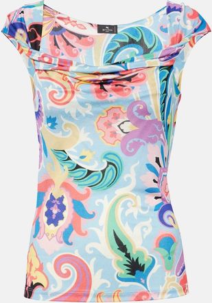 Etro Paisley top