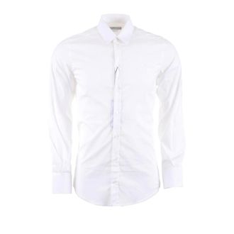 Dolce & Gabbana Heren, Overhemden, Wit, Maat: M Katoen