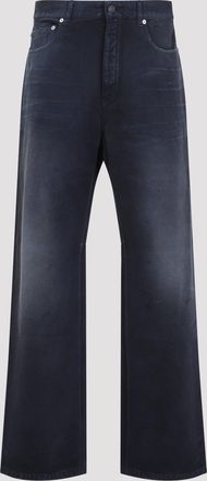 Balenciaga broek met gebogen knie