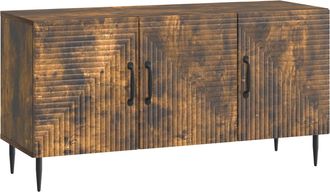 vidaXL Mueble De Tv Roble Ahumado 99 X 34,5 X 50 Cm Vidaxl