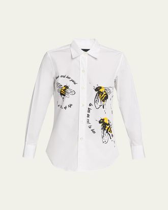 Libertine - Libertine Bee Lieve New Classic Button-Down Shirt