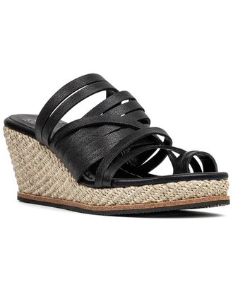 Donald J Pliner Gallore Leather Wedge Sandal