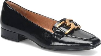 S&ouml;fft Womens Erica Loafer In Black Patent