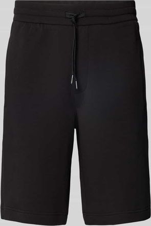 A|X Armani Exchange Sweatshorts mit elastischem Bund in Black, Größe XL