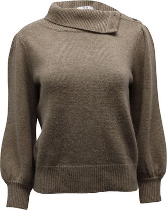 Co Essentials Knitted Sweater in Taupe Wool