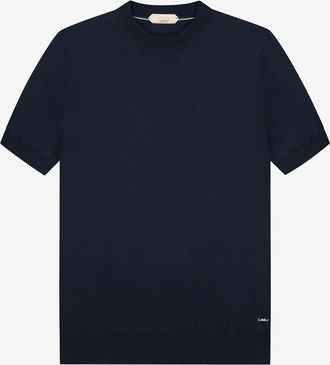 Aur&eacute;lien Kurz&auml;rmeliges T-Shirt aus Cashwool-Wolle