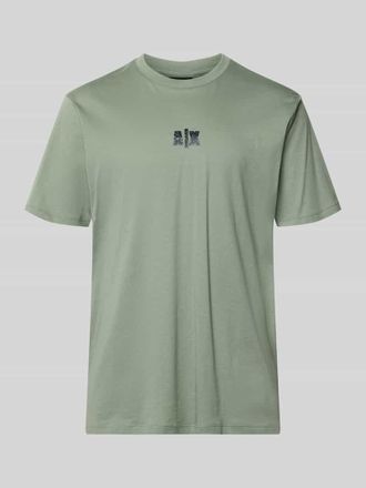 A|X Armani Exchange T-Shirt mit Logo und Rundhalsausschnitt in Mint, Gr&ouml;&szlig;e XXL