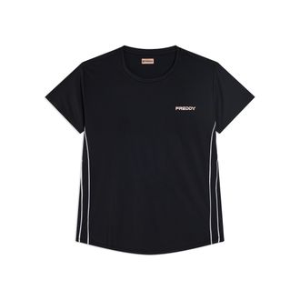 Freddy T-shirt jersey quick dry comfort fit con maniche ad aletta