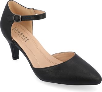 Journee Collection Women & apos;s Bettie Medium and Wide Width Pumps
