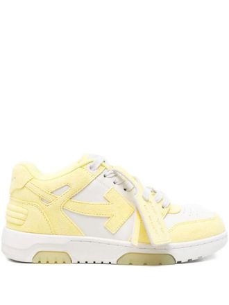 Off-white Sneakers con motivo Arrow - Giallo