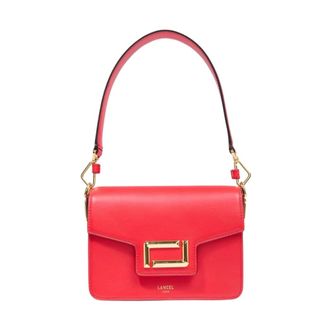 Lancel Bolso con solapa Ang&egrave;le S - Bags - Mujer - Rojo - ONE SIZE