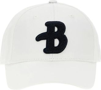 Ballantyne logo-embroidered baseball cap - men - Cotton - One Size - White