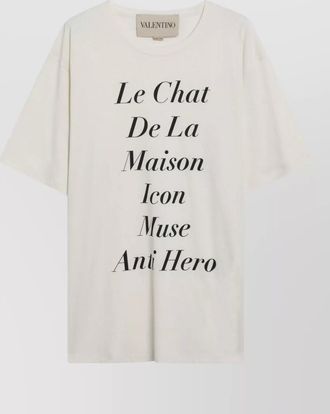 Valentino le chat de la maison muse t-shirt