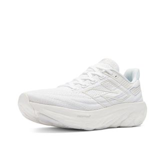 New Balance Womens Fresh Foam X 1080 V13 Running Shoe, White/Silver Metallic, 10.5 Wide