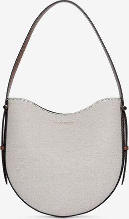 Victoria Beckham Hobotasche aus Canvas und Glattleder Medium Dia