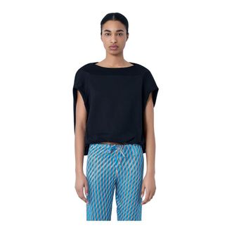Dries Van Noten Dames, Tops, Zwart, Maat: L Katoen