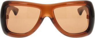 Saint Laurent Zonnebril - unisex - Zonnebrillen - Bruin - ONE Size - Accessoires