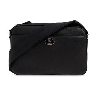 Burberry Heren, Tassen, Zwart, Maat: ONE Size Wol