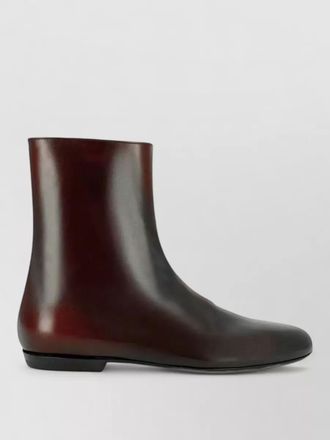 Dries Van Noten leather ankle boots