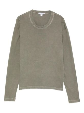 James Perse T-shirt in cotone - Verde