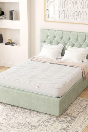 Aspire Home Accents Memory Foam Hybrid Mattress in White | Size: Single