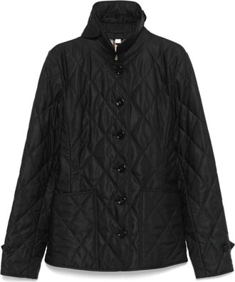 Burberry Black Quilted Jacket