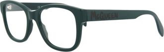 Alexander McQueen Alexander Mcqueen Mens Am0350o 52Mm Optical Frames